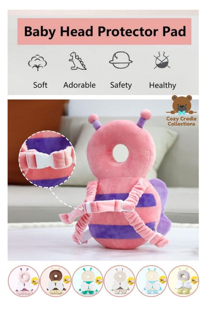 Baby Head Protection Pillow Backpack – Infant Safety Cushion for Toddlers Learning to Walk | Anti-Fall Head Protector