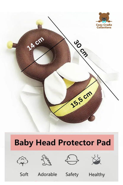 Baby Head Protection Pillow Backpack – Infant Safety Cushion for Toddlers Learning to Walk | Anti-Fall Head Protector