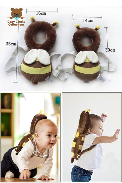 Baby Head Protection Pillow Backpack – Infant Safety Cushion for Toddlers Learning to Walk | Anti-Fall Head Protector